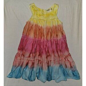 Pandemonium Tie Dye Multicolor Twirl Dress 7